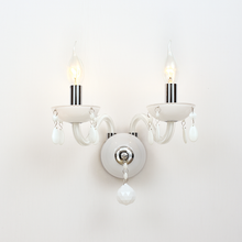 Φόρτωση εικόνας στο εργαλείο προβολής Συλλογής, NETTO ΕΠΙΤΟΙΧΟ Φ/Σ 2ΧΕ14 ΛΕΥΚΟ ΚΡΥΣΤΑΛΛΟ+ΧΡΩΜΙΟ ΜΕΤΑΛΛΟ 38X31CM TULIA