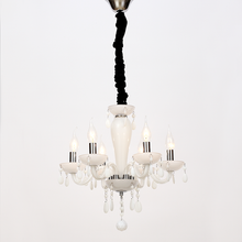 Φόρτωση εικόνας στο εργαλείο προβολής Συλλογής, NETTO ΚΡΕΜΑΣΤΟ Φ/Σ 6ΧΕ14 ΛΕΥΚΟ ΚΡΥΣΤΑΛΛΟ+ΧΡΩΜΙΟ ΜΕΤΑΛΛΟ Φ45ΧΗ168CM TULIA