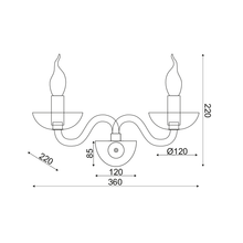 Φόρτωση εικόνας στο εργαλείο προβολής Συλλογής, ^NETTO ΕΠΙΤΟΙΧΟ Φ/Σ 2ΧΕ14 ΛΕΥΚΟ ΚΡΥΣΤΑΛΛΟ+ΧΡΩΜΙΟ ΜΕΤΑΛΛΟ 40X30CM LUNARIA