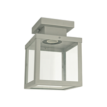 Φόρτωση εικόνας στο εργαλείο προβολής Συλλογής, ^ΓΚΡΙ ΦΩΤΙΣΤΙΚΟ ΟΡΟΦΗΣ CELIA 1XE27 IP44 ΜΕ ΔΙΑΦΑΝΟ ΓΥΑΛΙ