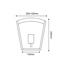 Φόρτωση εικόνας στο εργαλείο προβολής Συλλογής, ^ΓΚΡΙ ΕΠΙΤΟΙΧΟ ΦΩΤΙΣΤΙΚΟ CELIA V 1XE27 IP44 ΜΕ ΔΙΑΦΑΝΟ ΓΥΑΛΙ