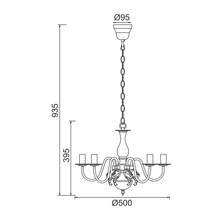 Φόρτωση εικόνας στο εργαλείο προβολής Συλλογής, NETTO ΚΡΕΜΑΣΤΟ Φ/Σ 5ΧΕ14 ΜΕΤΑΛΛΙΚΟ ΠΑΤΙΝΑ ΧΡΥΣΟ Φ50ΧΗ93,5CM VELVET