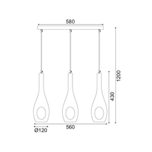 Φόρτωση εικόνας στο εργαλείο προβολής Συλλογής, NETTO ΚΡΕΜΑΣΤΟ ΡΑΓΑ ΓΥΑΛΙ ΤΡΥΠΑ 3ΧΕ14 CAVE