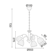 Φόρτωση εικόνας στο εργαλείο προβολής Συλλογής, NETTO ΚΡΕΜΑΣΤΟ ΜΠΡΟΝΖΕ ΜΕΤΑΛΛΙΚΟ 5ΧΕ14 BYRON