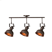 Φόρτωση εικόνας στο εργαλείο προβολής Συλλογής, NETTO ΟΡΟΦΗΣ Φ/Σ 3ΧΕ27 ΜΕΤΑΛΛΙΚΟ ΣΚΟΥΡΙΑ Φ18X80XH41cm RIVIERA