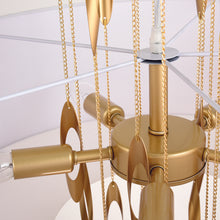 Φόρτωση εικόνας στο εργαλείο προβολής Συλλογής, ^NETTO ΚΡΕΜΑΣΤΟ Φ/Σ 5ΧΕ14 CASCADA ΧΡΥΣΟ ΜΕΤ/ΚΟ + ΛΕΥΚΟ ΥΦΑΣΜΑ D60XH100CM