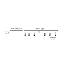 Φόρτωση εικόνας στο εργαλείο προβολής Συλλογής, "PLASTIC RAINBOW", 10 LED ΛΑΜΠΑΚΙΑ ΣΕ ΣΕΙΡΑ ΜΕ ΜΠΑΤΑΡΙΕΣ (2xAA), WW, IP20, 135+30cm, ΔΙΑΦΑΝ