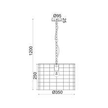 Φόρτωση εικόνας στο εργαλείο προβολής Συλλογής, NETTO ΚΡΕΜΑΣΤΟ Φ/Σ 1ΧΕ27 ΜΕΤΑΛΛΙΚΟ ΑΠΟΧΡ.ΤΣΙΜΕΝΤΟΥ Φ23,2ΧΗ120CM DUBLIN