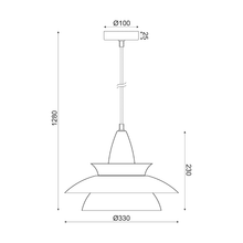 Φόρτωση εικόνας στο εργαλείο προβολής Συλλογής, NETTO ΚΡΕΜΑΣΤΟ Φ/Σ 1ΧΕ27 ΜΕΤΑΛΛΙΚΟ ΧΡΥΣΟ-ΜΠΡΟΝΖΕ Φ33ΧΗ128CM BROOKLYN