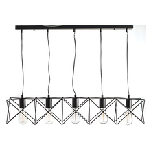 Φόρτωση εικόνας στο εργαλείο προβολής Συλλογής, NETTO ΚΡΕΜΑΣΤΟ ΜΕΤΑΛΛΙΚΟ ΠΛΕΓΜΑ ΜΑΥΡΟ 5ΧE27 ANDY