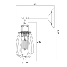 Φόρτωση εικόνας στο εργαλείο προβολής Συλλογής, NETTO ΑΠΛΙΚΑ ΜΕΤΑΛΛΙΚΗ ΜΑΥΡΗ 1 Χ Ε27 Φ10CM SOTIS
