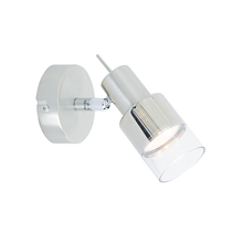 Φόρτωση εικόνας στο εργαλείο προβολής Συλλογής, NETTO ΣΠΟΤ Ι ΝΙΚΕΛ ΜΕ ΔΙΑΦΑΝΟ ΓΥΑΛΙ 1 Χ GU10 PLATINUM