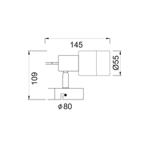Φόρτωση εικόνας στο εργαλείο προβολής Συλλογής, NETTO ΣΠΟΤ Ι ΝΙΚΕΛ ΜΕ ΔΙΑΦΑΝΟ ΓΥΑΛΙ 1 Χ GU10 PLATINUM