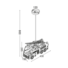 Φόρτωση εικόνας στο εργαλείο προβολής Συλλογής, NETTO ΚΡΕΜΑΣΤΟ Φ/Σ 2ΧΕ27 ΠΑΙΔΙΚΟ ΠΥΡΟΣΒΕΣΤΙΚΟ 43Χ14ΧΗ80CM HEROES