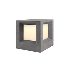 Φόρτωση εικόνας στο εργαλείο προβολής Συλλογής, ^ΦΩΤΙΣΤΙΚΟ ΚΗΠΟΥ 200MM IP65 Ε27 Max.7W ΜΑΥΡΟ ΤΣΙΜΕΝΤΟ & PC ΚΑΛΥΜΜΑ