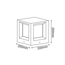 Φόρτωση εικόνας στο εργαλείο προβολής Συλλογής, ^ΦΩΤΙΣΤΙΚΟ ΚΗΠΟΥ 200MM IP65 Ε27 Max.7W ΛΕΥΚΟ ΤΣΙΜΕΝΤΟ & PC ΚΑΛΥΜΜΑ