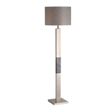 Φόρτωση εικόνας στο εργαλείο προβολής Συλλογής, NETTO ΕΠΙΔΑΠ Φ/Σ 1ΧΕ27 ΜΕΤΑΛΛΙΚΟ ΝΙΚΕΛ+ΓΚΡΙ ΑΜΠΑΖΟΥΡ Φ43ΧΗ153CM LUXOR