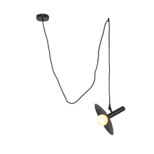 Φόρτωση εικόνας στο εργαλείο προβολής Συλλογής, NETTO ΚΡΕΜΑΣΤΟ Φ/Σ 1ΧE14 ΜΑΥΡΟ ΜΕΤΑΛΛΙΚΟ D25XH220CM WAKANDA