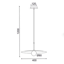 Φόρτωση εικόνας στο εργαλείο προβολής Συλλογής, ^NETTO ΚΡΕΜΑΣΤΟ Φ/Σ 1xG9 AFINAR ΓΚΡΙ ΜΕΤ/ΚΟ + ΑΜΜΟΒΟΛΗ ΓΥΑΛΙ Φ40Χ120CM