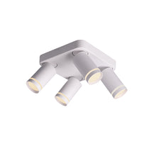 Φόρτωση εικόνας στο εργαλείο προβολής Συλλογής, ^NETTO ΕΠΙΤΟΙΧΟ Φ/Σ 4XGU10 DIVINO ΛΕΥΚΟ ΑΛΟΥΜΙΝΙΟ IP20 21X21X13,5CM