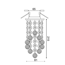 Φόρτωση εικόνας στο εργαλείο προβολής Συλλογής, NETTO ΣΠΟΤ MR16 ΜΕ ΚΡΥΣΤΑΛΛΑ 230X90mm MORIA