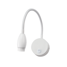 Φόρτωση εικόνας στο εργαλείο προβολής Συλλογής, NETTO ΕΠΙΤΟΙΧΟ ΣΠΟΤ ΝM LED 3W 210Lm ΜΕ ΣΠΙΡΑΛ&ΔΙΑΚΟΠΤΗ 3000K 230V SWAN