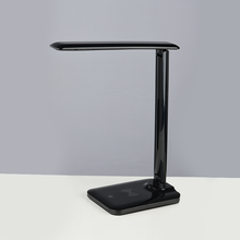 Φόρτωση εικόνας στο εργαλείο προβολής Συλλογής, NETTO ΕΠΙΤΡΑΠΕΖΙΟ Φ/Σ LED 5W ΜΑΥΡΟ CCT 320LM+TOUCH SWITCH+WIRELESS/USB CHARGER FUTUR2