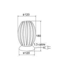 Φόρτωση εικόνας στο εργαλείο προβολής Συλλογής, NETTO ΠΟΡΤΑΤΙΦ ΑΚΡΥΛΙΚΟ ΔΙΑΦΑΝΟ 1Χ40W Ε14 12x H18cm HOMO
