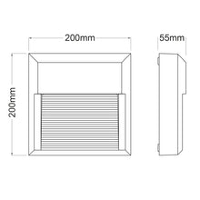 Φόρτωση εικόνας στο εργαλείο προβολής Συλλογής, NETTO ΑΠΛΙΚΑ ΣΚΟΥΡΙΑ ΕΠΙΤΟΙΧΗ PC 230V IP65 8W 3.000K 430LM