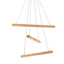 Φόρτωση εικόνας στο εργαλείο προβολής Συλλογής, NETTO ΚΡΕΜΑΣΤΟ Φ/Σ LED 27W 3000K 2850LM CANELA ΞΥΛΟ+ΛΕΥΚΟ ΜΕΤ/ΚΟ D56XH100CM