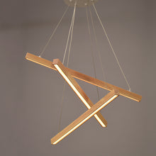 Φόρτωση εικόνας στο εργαλείο προβολής Συλλογής, NETTO ΚΡΕΜΑΣΤΟ Φ/Σ LED 27W 3000K 2850LM CANELA ΞΥΛΟ+ΛΕΥΚΟ ΜΕΤ/ΚΟ D56XH100CM