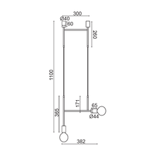 Φόρτωση εικόνας στο εργαλείο προβολής Συλλογής, NETTO ΚΡΕΜΑΣΤΟ Φ/Σ 2ΧΕ27 ΜΑΥΡΟ ΜΕΤΑΛΛΙΚΟ 38X4X110CM KYOTO