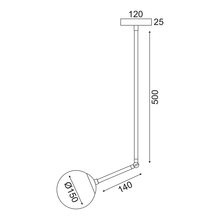 Φόρτωση εικόνας στο εργαλείο προβολής Συλλογής, NETTO ΚΡΕΜΑΣΤΟ Φ/Σ 1ΧΕ27 ΜΕΤΑΛΛΙΚΟ+ΟΠΑΛ ΓΥΑΛΙ Φ15ΧΗ80CM THETIS