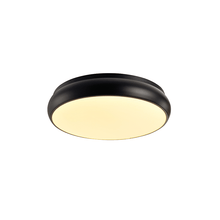 Φόρτωση εικόνας στο εργαλείο προβολής Συλλογής, ^NETTO ΟΡΟΦΗΣ Φ/Σ LED 32W 2560LM 3000K ΜΑΥΡΟ ΜΕΤ/ΚΟ D40XH8CM KALLISTA