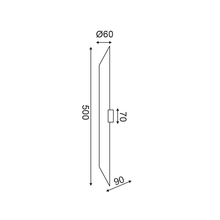 Φόρτωση εικόνας στο εργαλείο προβολής Συλλογής, NETTO ΕΠΙΤΟΙΧΙΟ Φ/Σ 2ΧGU10 ΜΕΤΑΛΛΙΚΟ ΛΕΥΚΟ+ΧΡΥΣΟ Φ6Χ50CM TITAN
