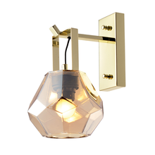 Φόρτωση εικόνας στο εργαλείο προβολής Συλλογής, NETTO ΕΠΙΤ Φ/Σ 1ΧΕ27 ΓΥΑΛΙ ΚΕΧΡΙΜΠΑΡ+ΟΡΕΙΧΑΛΚΟ ΜΕΤΑΛ Φ18Χ23,5Χ30CM DIAMONDRA