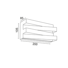 Φόρτωση εικόνας στο εργαλείο προβολής Συλλογής, NETTO ΕΠΙΤΟΙΧΟ Φ/Σ LED 12W 3000K 960LM ΣΚΟΥΡΟ ΧΡΥΣΟ ΜΕΤ/ΚΟ 20X11X9CM MILANO