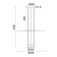 Φόρτωση εικόνας στο εργαλείο προβολής Συλλογής, ^NETTO ΚΡΕΜΑΣΤΟ Φ/Σ LED 18W 3000K 1260LM ELIA ΜΑΥΡΟ ΜΕΤ/ΚΟ IP20 D60XH104CM