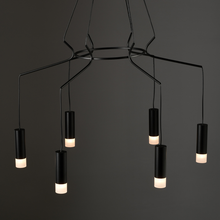 Φόρτωση εικόνας στο εργαλείο προβολής Συλλογής, NETTO ΚΡΕΜΑΣΤΟ Φ/Σ 6ΧG9 ΜΑΥΡΟ ΑΛΟΥΜΙΝΙΟ 6x D3,6XH13CM ΚΑΛΩΔΙΟ 1,3M TERES