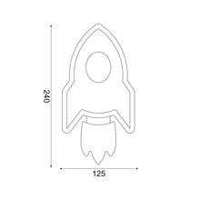 Φόρτωση εικόνας στο εργαλείο προβολής Συλλογής, NETTO ΕΠΙΤΟΙΧΟ Φ/Σ LED 5.5W 3000K 385LM NASA ΜΠΛΕ MDF 24X13X3.8CM