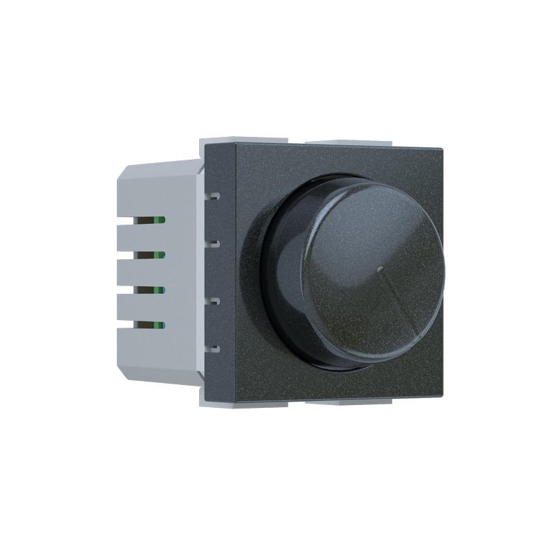 ^ MODYS ΠΕΡΙΣΤΡΟΦΙΚΟ Α/Ρ DIMMER LED (7-110W) 2M 250VAC IP20 ΑΝΘΡΑΚΙ