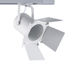 Φόρτωση εικόνας στο εργαλείο προβολής Συλλογής, ^TRACK LIGHT No238 WHITE 2WIRE PAR30 E27
