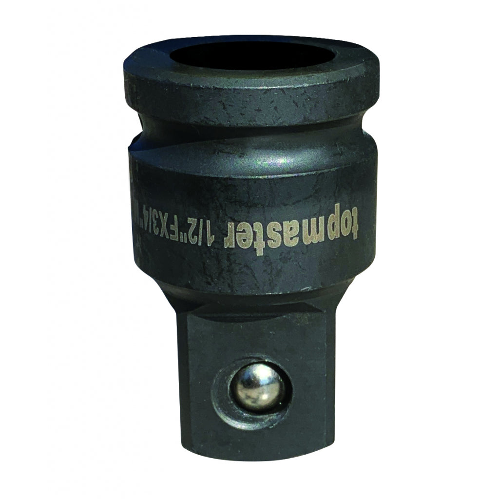TOP MASTER ΚΑΣΤΑΝΙΑΣ ΑΝΤΑΠΤΟΡΑΣ ΜΑΥΡΟΣ 1/2''Θ x 3/4''Α 337700
