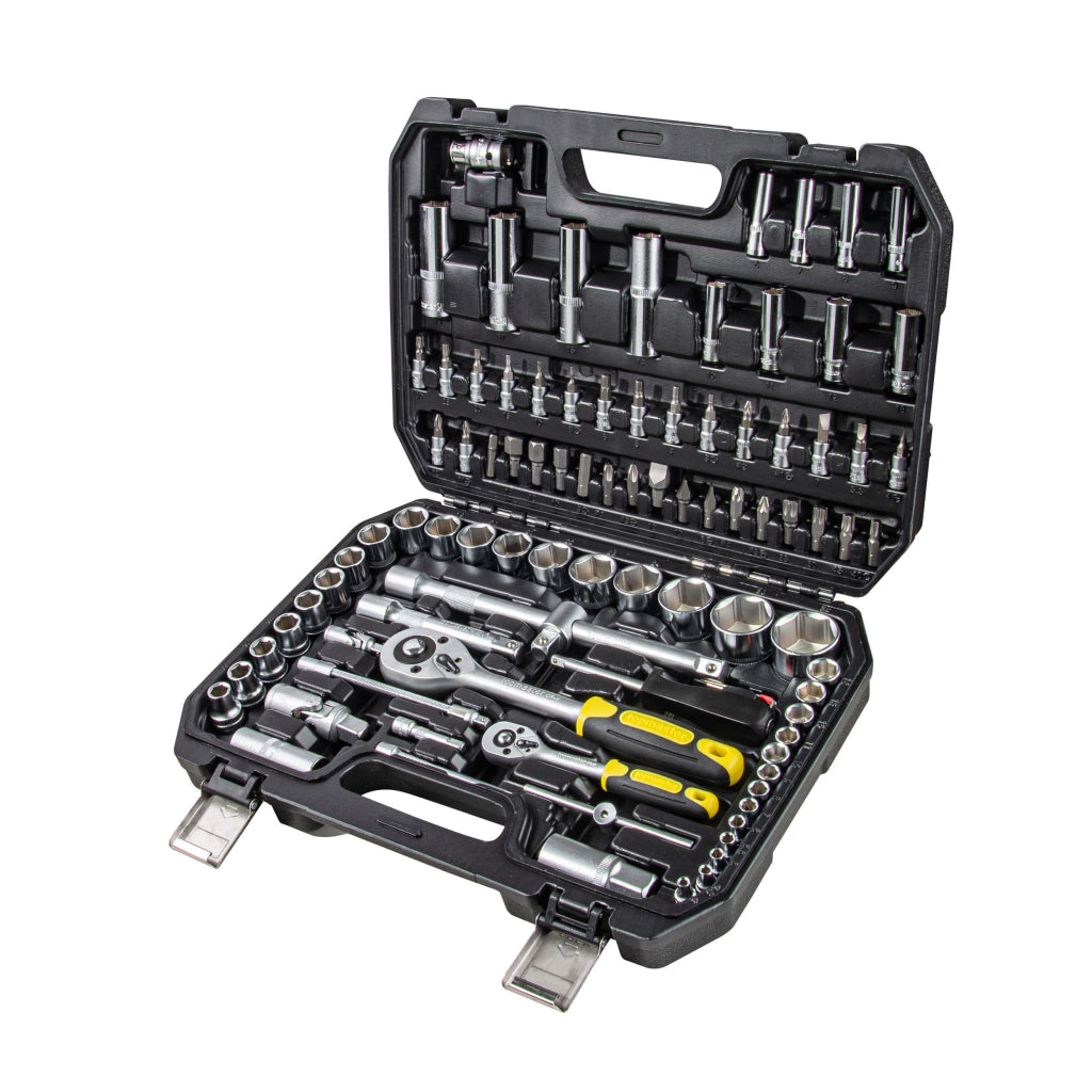 TOP MASTER ΚΑΣΕΤΙΝΑ ΚΑΡΥΔΑΚΙ 1/4'' & 1/2'' ΣΕΤ 94τεμ 339205
