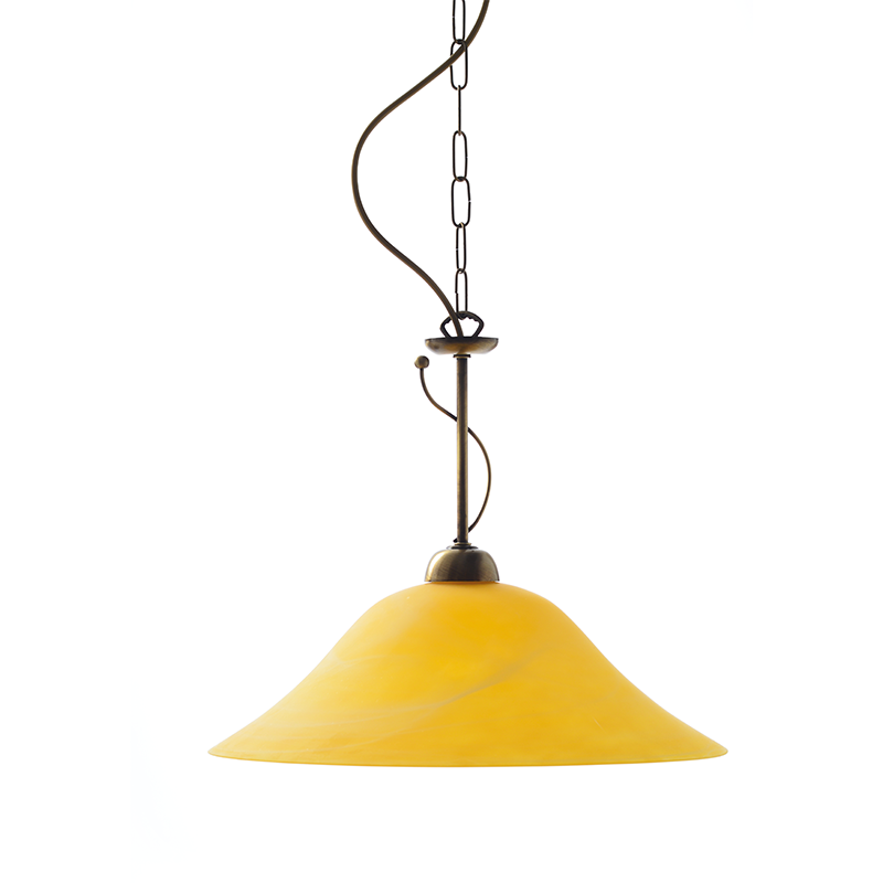NETTO ΓΥΑΛΙ Νο365 Φ40 B.ALABASTER YELLOW SATIN JULIETA