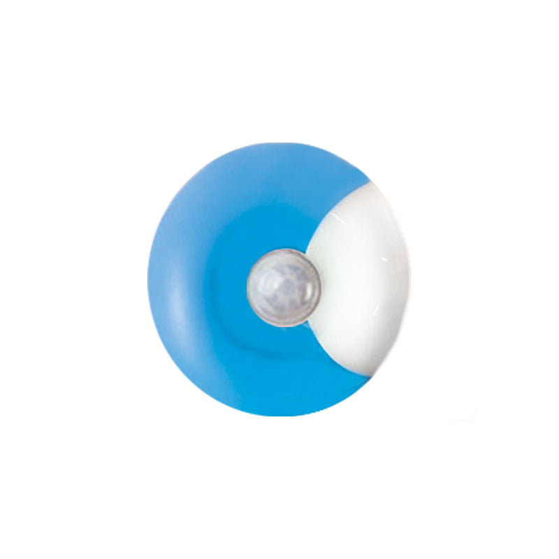 NETTO LED ΛΑΜΠΑΚΙ ΝΥΧΤΟΣ 0,4W 6000Κ UFO ΜΠΛΕ ΜΕΡΑΣ-ΝΥΧΤΑΣ 230VΦ8CM