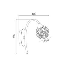 Φόρτωση εικόνας στο εργαλείο προβολής Συλλογής, NETTO ΑΠΛΙΚΑ ΚΡΥΣΤΑΛΛΙΝΗ ΜΠΑΛΑ 1ΧG9 SKYLAR
