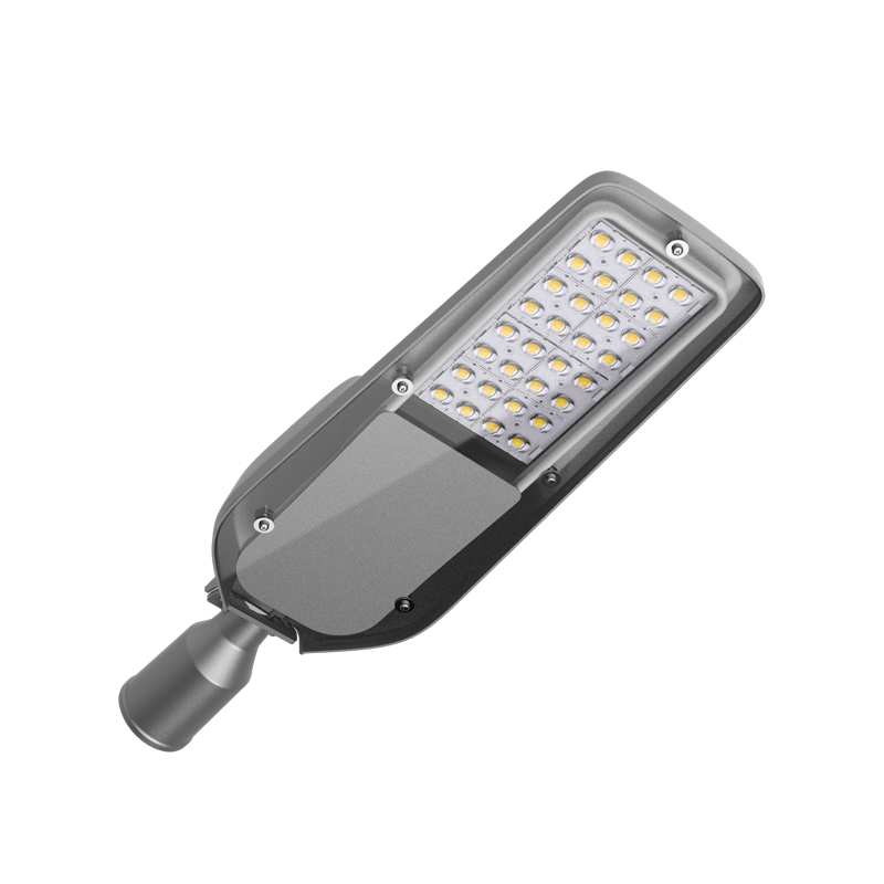 ^LED STREET LUMINAIRE 100W 14000LM 4000K 150⁰ x 75⁰ CLASS II IP66 10kV 230V AC IP66