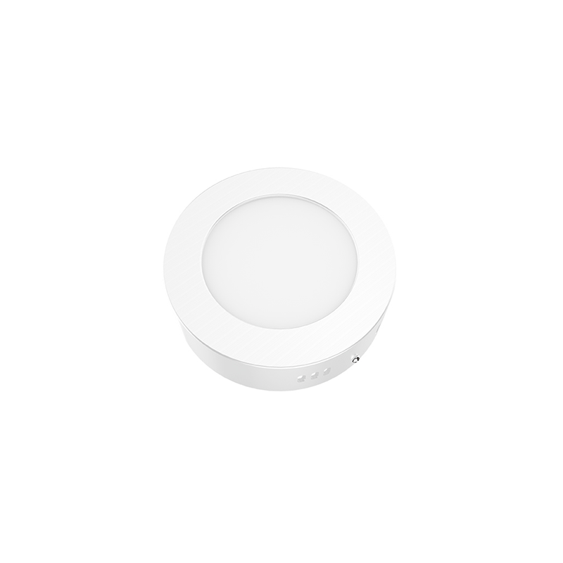 LED SLIM PANEL WHITE ROUND CEIL. 6W 3000K 450Lm Φ117 230V AC Ra80