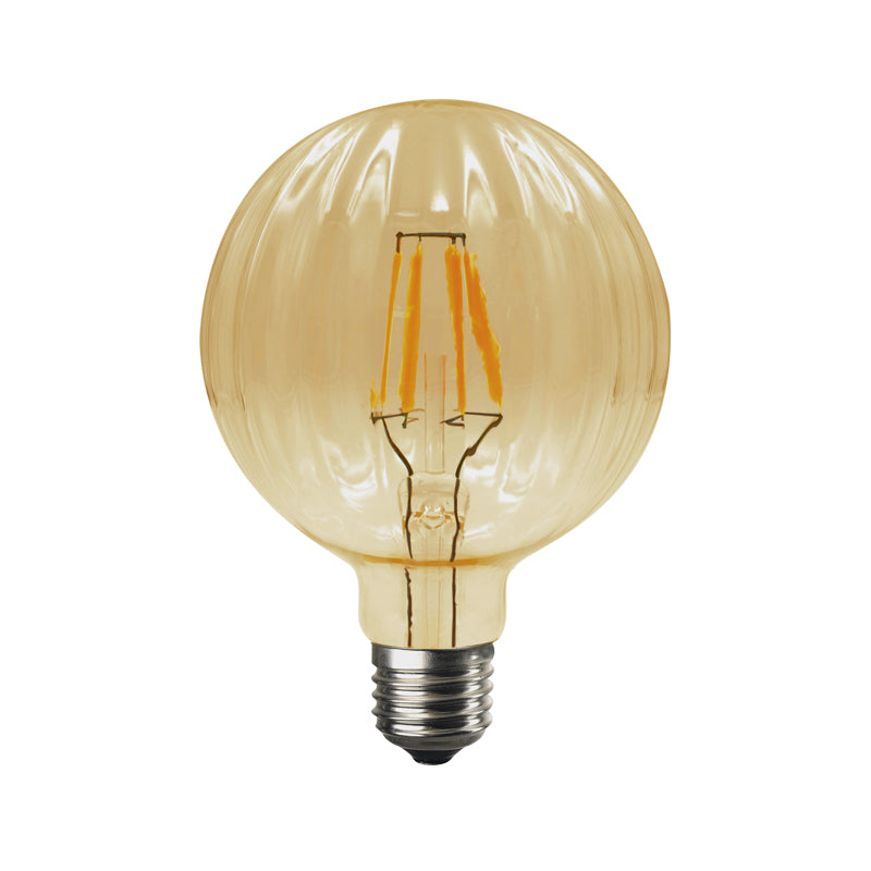 LED E27 BARI AMBER DIM 6W 2700K 230V AC 680LM RA80 LED COG
